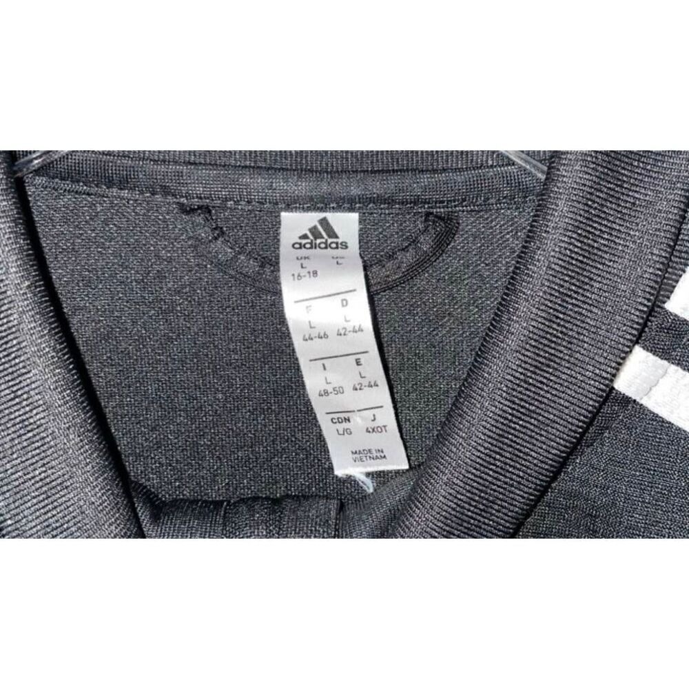 Adidas Chicago Fire FC Track Jacket Mens Large Black Soccer Climalite Full Zip - Picture 5 of 5